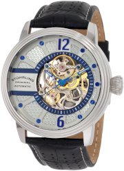 Stuhrling Original Men's 308.331516 Prospero Classic Automatic Skeletonized Silver Dial Watch