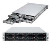 Server Supermicro SuperServer 6027TR-HTRF (SYS-6027TR-HTRF) E5-2630L (Intel Xeon E5-2630L 2.0GHz, RAM 4GB, 1620W, Không kèm ổ cứng)