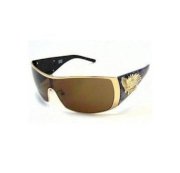 Christian audigier 404 Sunglasses dark brown / gold gold 99-0-125 