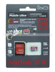 Sandisk Mobile Ultra MicroSDHC 16GB (Class 10)