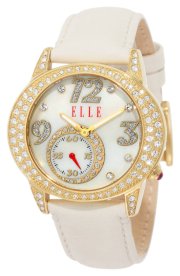 Elletime Women's EL20048S04N White Leather Watch