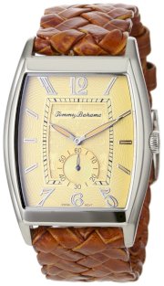 Tommy Bahama Swiss Men's TB1176 Islander II Custom Beveled Barrel Case with Sub Second Hand Watch