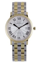 Claude Bernard Men's 80085 357J AR Classic Automatic Gold PVD Silver Stainless Steel Watch