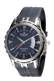 Edox Men's 93004 357N NIN Automatic GMT Grand Ocean Watch
