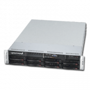 Server CybertronPC Imperium 2U LP Intel Quad Core Server SVIIA142 (Intel Xeon E3-1270 3.40GHz, RAM DDR3 2GB, HDD 2TB, 2U 8HS SAS / SATA 560W PSU Low Profile Chassis)