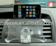 Multifunction phone holder with rotatable clip for 3G iphone (giá đỡ xe hơi cho iphone 3G)