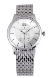 Đồng hồ đeo tay Claude Bernard Men's 64005 3M AIN Classic Gents Silver Dial Stainless Steel Date Watch