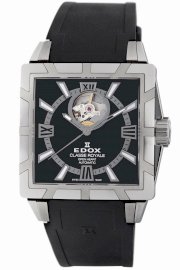 Edox Men's 85007 3 NIN Classe Royale Square Automatic Watch