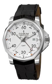 Corum Men's 38333020/0F81AA Admirals Cup GMT 44 White Dial Watch