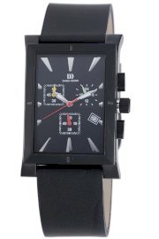 Danish Designs Men's IQ14Q755 Stainless Steel Black Ion Plated Watch
