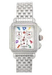 Michele Women's MWW06P000049 Carousel Deco Day 108 Diamond Watch