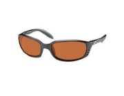 Costa Del Mar Sunglasses - Brine / Frame: Black Lens: Polarized Copper Wave 580 Glass 