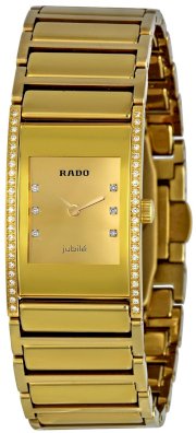 Rado Women's R20783732 Integral Champagne Dial Watch