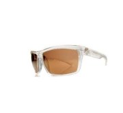 Electric Meter Sunglasses - Crystal Clear / Bronze Gold Chrome  
