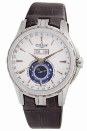 Edox Men's 92001 318R AIR Grand Ocean Brown Automatic Watch