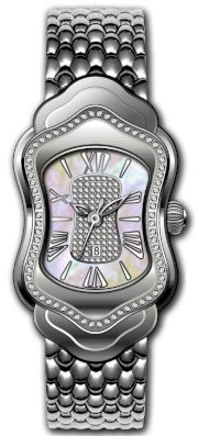 Ladies Diamond Watch Apx .50 ct (72 Diamond Case)