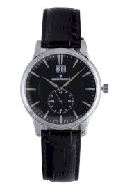 Đồng hồ đeo tay Claude Bernard Men's 64005 3 NIN Classic Gents Black Dial Leather Date Watch
