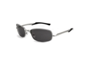  UrbanSpecs Sunglasses - Fishing - Deckhand Polarized / Frame: Silver Lens: Grey  