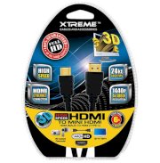 Xtreme Cables High-Speed Mini HDMI (Type C) Male to HDMI (Type A) - 6'