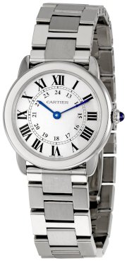 Cartier Women's W6701004 Rondo Solo Stainless Steel Bracelet Watch