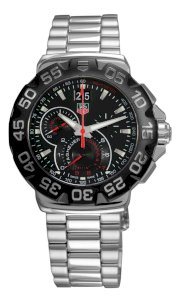 TAG Heuer Men's CAH1015.BA0855 Formula 1 Grande Date Chronograph Black Dial Watch
