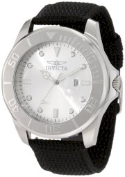 Invicta Men's 10679 Pro Diver Silver Dial Interchangeable Nylon Watch