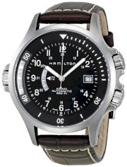 Hamilton Men's H77615833 Khaki Navy GMT Automatic Watch