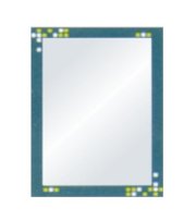 Gương ghép màu chữ nhật 2 lớp TL-2521 (50x70cm)