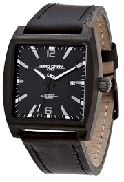Jorg Gray Leather Black Dial Men's watch #JG5200-17