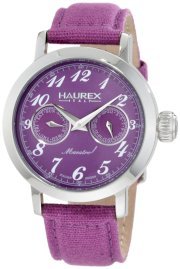 Haurex Italy Women's 6A343DP1 Maestro R Purple Dial Watch