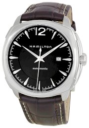 Hamilton Men's H36515535 Cushion Black Dial Watch