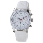 Emporio Armani Men's AR5947 Sport White Chronograph Dial Watch