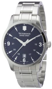 Victorinox Swiss Army Men's 241473 Alliance Black Dial Stainless Steel Watch