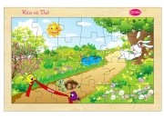 Winwin Toys 63432 - Bộ xếp hình rùa và thỏ
