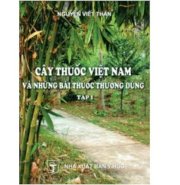 Cây thuốc Việt Nam và những bài thuốc thường dùng - Tập 1
