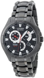 Citizen Men's BL8097-52E Eco-Drive Calibre 8700 Black Ion-Plated Stainless Steel Watch