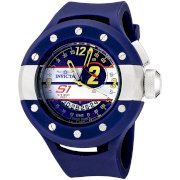 Invicta Men's 6641 S1 Rally Collection Race Circuit Edition GMT Blue Polyurethane Watch