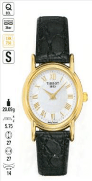 Đồng hồ đeo tay Tissot T-Gold T71.3.129.13