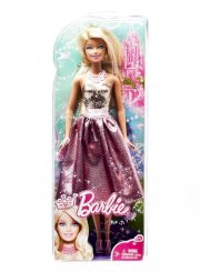 Barbie Modern Princess - Búp bê dạ vũ váy hồng Boneca