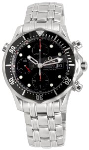 Omega Men's 213.30.42.40.01.001 Seamaster 300M Chrono Diver Black Dial Watch