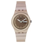 Swatch Women's YLP7000AG Stainless Steel Analog with Pink Dial Watch