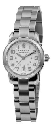 Victorinox Swiss Army Women's 241053 Vivante Silver Guilloche Dial Watch