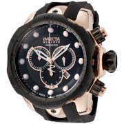 Invicta Men's 0361 Reserve Collection Venom Chronograph Black Polyurethane Watch