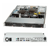 Server Supermicro Server R14-E1245 (Intel Xeon E3-1245 3.3GHz, Ram 4GB, Raid 0, 1, 5, 10, 260W, Không kèm ổ cứng)