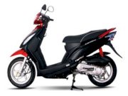 Kymco Candy 50cc 2012 Màu đen đỏ