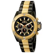 Invicta Men's 5719 II Collection Sport 18k Gold-Plated and Black Ion-Plated Watch