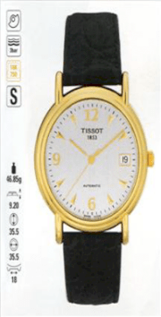 Đồng hồ đeo tay Tissot T-Gold T71.3.444.34