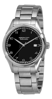Hamilton Men's H39515133 Valiant Black Dial Watch
