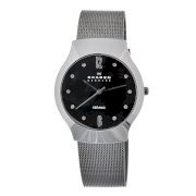 Skagen Women's 817SCBB Quartz Ceramic Black Dial Watch