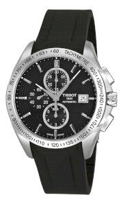 Tissot Men's T0244271705100 Veloci-T Automatic Black Chronograph Dial Watch